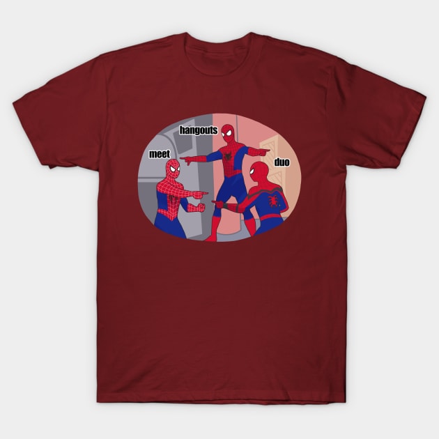 meet duo hangouts T-Shirt by mushopea